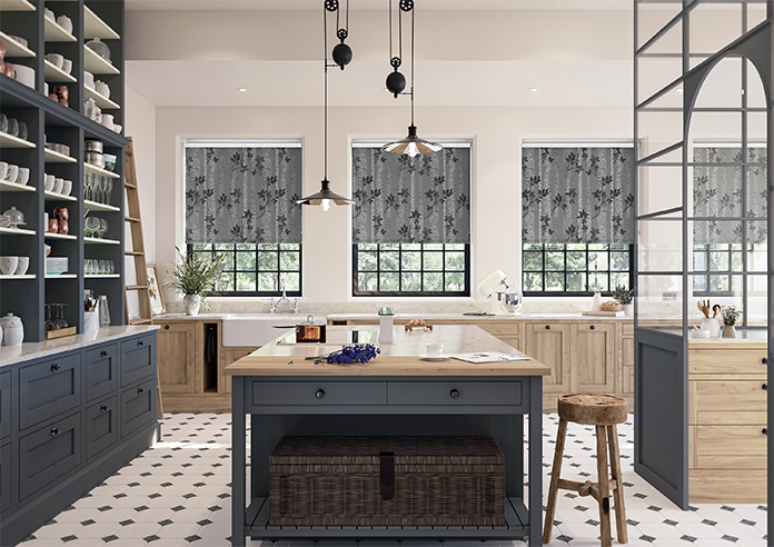 Birch Tree, Monochrome - Twist&Fit Roller Blind - Image 8